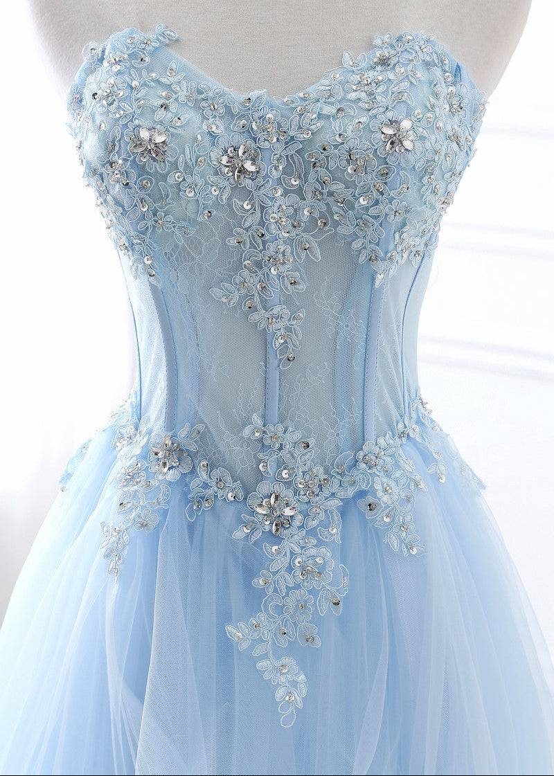 Hailey Maxi Dress - Blue