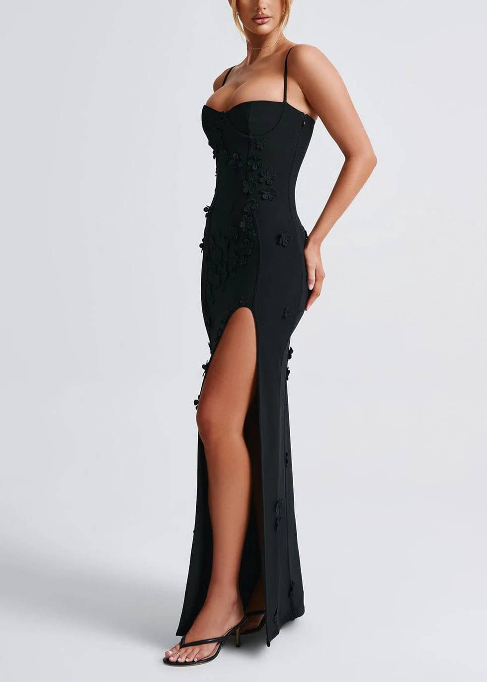 Joline Maxi Dress - Red - Venoura