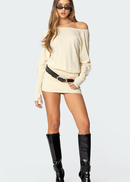 Belinda Miniklänning - Beige