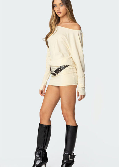 Belinda Miniklänning - Beige