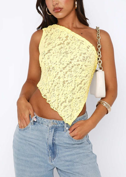 Aurora Lace Top - White