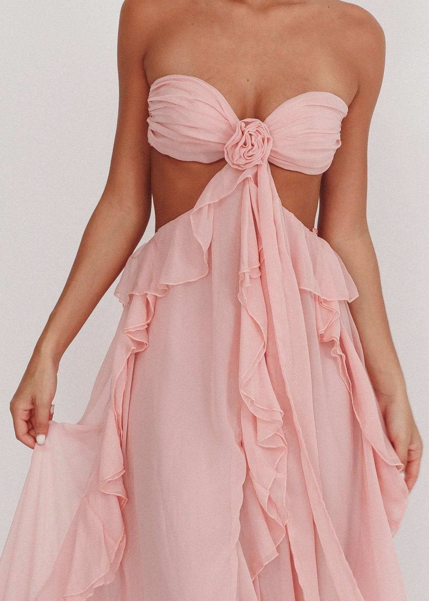 Orissa Maxi Dress - Pink