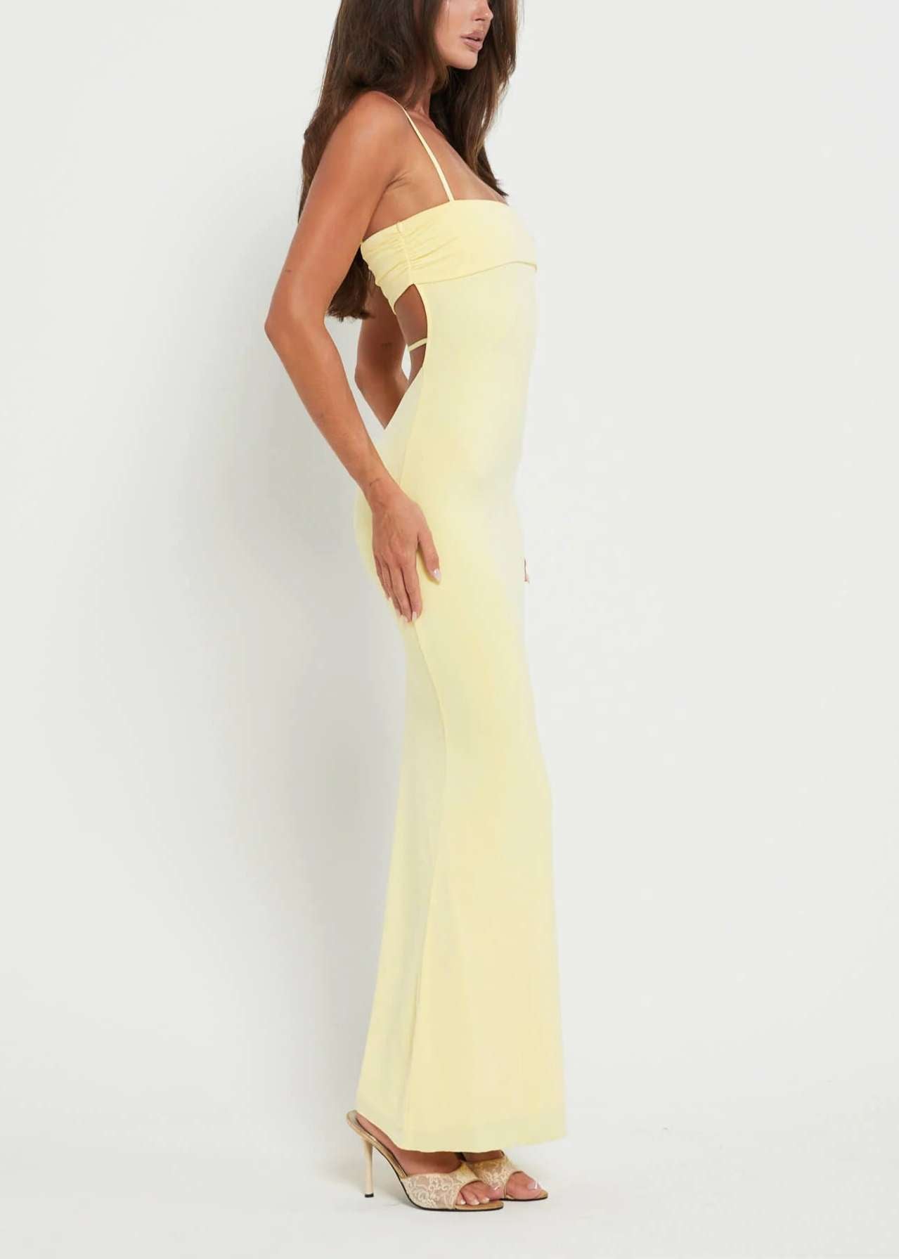 Siri Maxi Dress - Yellow