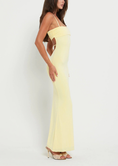 Siri Maxikleid - Gelb