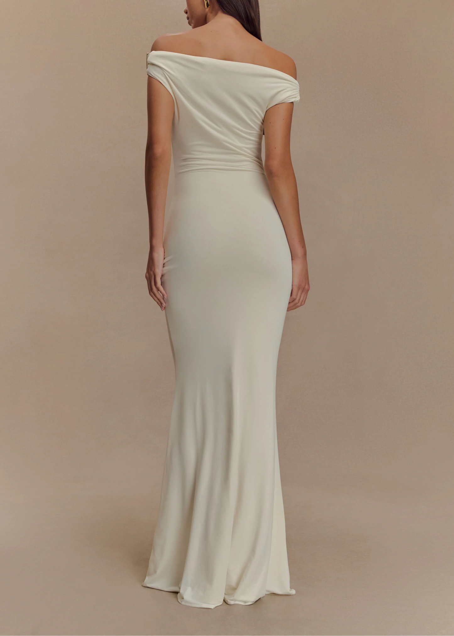 Elvira Maxiklänning - Brun