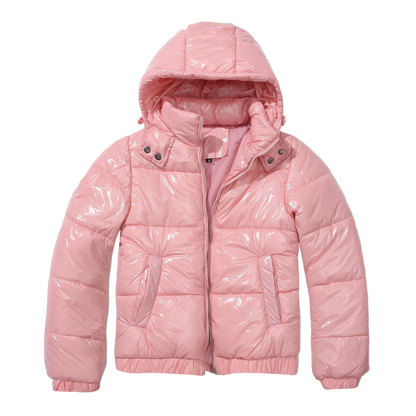 Bianca™ - Rosa Glansig Dunjacka